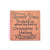 Thank You - 1 oz Chocolate Bar Favor<br><small>minimum order 20 pc.</small>