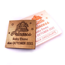 Load image into Gallery viewer, Little princes - 1 oz Chocolate Bar Favor<br><small>minimum order 20 pc.</small>