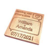 Load image into Gallery viewer, Text Message - 1 oz Chocolate Bar Favor<br><small>minimum order 20 pc.</small>