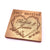 Just Married - 1 oz Chocolate Bar Favor<br><small>minimum order 20 pc.</small>