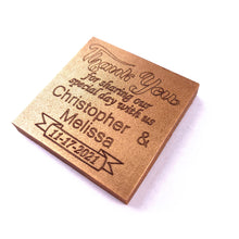 Load image into Gallery viewer, Thank You - 1 oz Chocolate Bar Favor<br><small>minimum order 20 pc.</small>