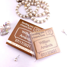 Load image into Gallery viewer, Text Message - 1 oz Chocolate Bar Favor<br><small>minimum order 20 pc.</small>