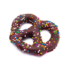 Load image into Gallery viewer, Chcocolate Covered Pretzels<br><small>minimum order 6 pc.</small>