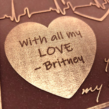 Load image into Gallery viewer, My Heart Beat<br><small>3 oz chocolate bar</small>