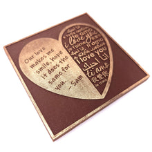 Load image into Gallery viewer, I Love You MULTILANGUAGE<br><small>3 oz chocolate bar</small>