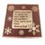 Snowflakes Theme<br><small>3 oz chocolate greeting card</small>