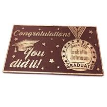 Load image into Gallery viewer, Congratulations! You did it!<br><small>5 oz chocolate bar</small>