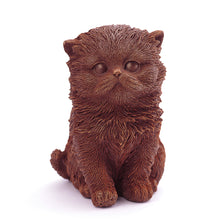 Load image into Gallery viewer, Persian Kitten Chocolate Figure Cat