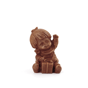 Boy With A Gift Box Chocolate Figure Toys