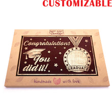 Load image into Gallery viewer, Congratulations! You did it!<br><small>5 oz chocolate bar</small>