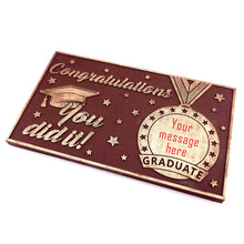 Load image into Gallery viewer, Congratulations! You did it!<br><small>5 oz chocolate bar</small>