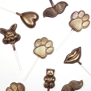 Chocolate Lollipops<br><small>minimum order 6 pc.</small>