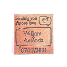 Load image into Gallery viewer, Text Message - 1 oz Chocolate Bar Favor&lt;br&gt;&lt;small&gt;minimum order 20 pc.&lt;/small&gt;