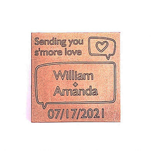 Text Message - 1 oz Chocolate Bar Favor<br><small>minimum order 20 pc.</small>