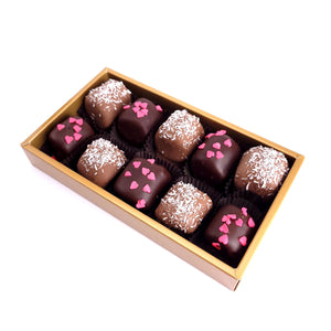 Chocolate Covered Marshmallow<br><small>box of 10 pc.</small>