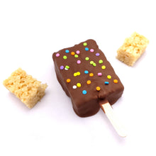 Load image into Gallery viewer, Chocolate Covered Krispies&lt;br&gt;&lt;small&gt;minimum order 3 pc.&lt;/small&gt;