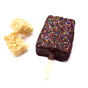 Chocolate Covered Krispies<br><small>minimum order 3 pc.</small>