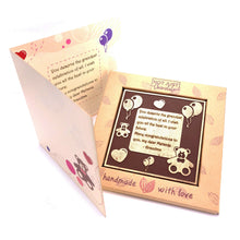 Load image into Gallery viewer, Celebration Theme&lt;br&gt;&lt;small&gt;3 oz chocolate greeting card&lt;/small&gt;