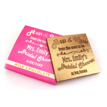 Load image into Gallery viewer, Soon to be Mrs. - 1 oz Chocolate Bar Favor&lt;br&gt;&lt;small&gt;minimum order 20 pc.&lt;/small&gt;