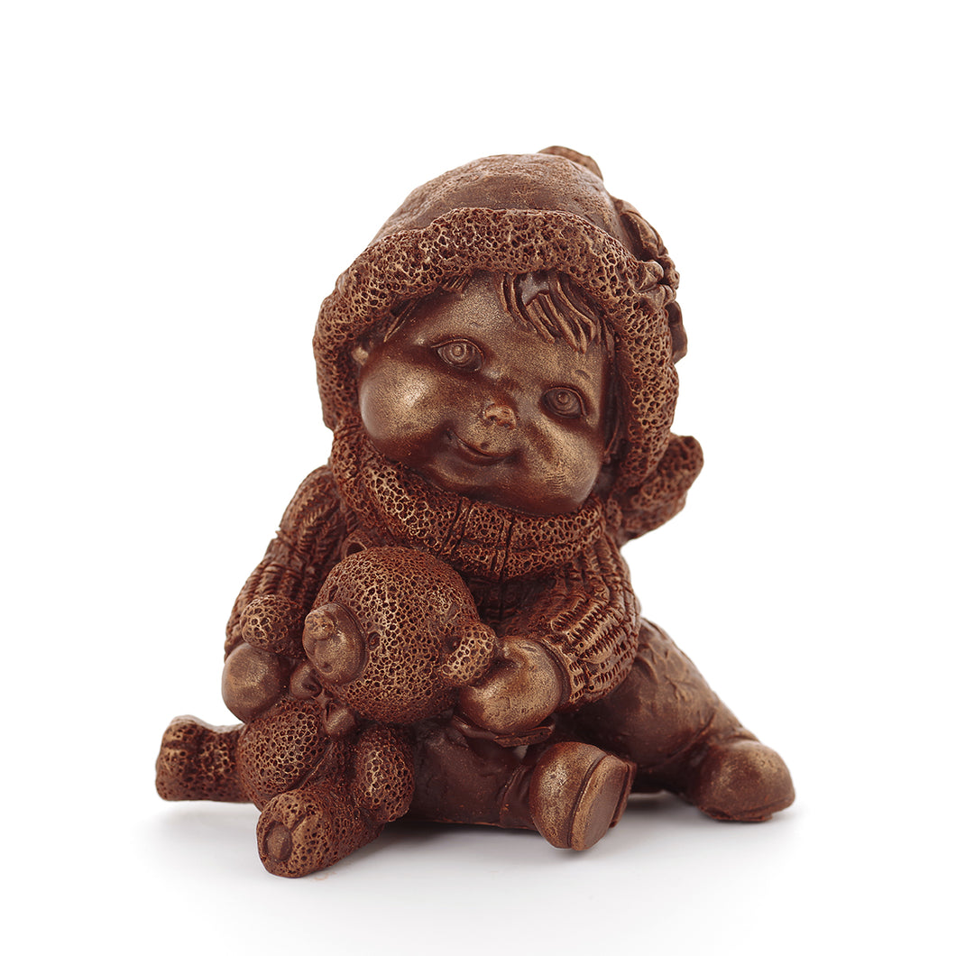 Teddy Bear Chocolate Figure Doll in New York Shop