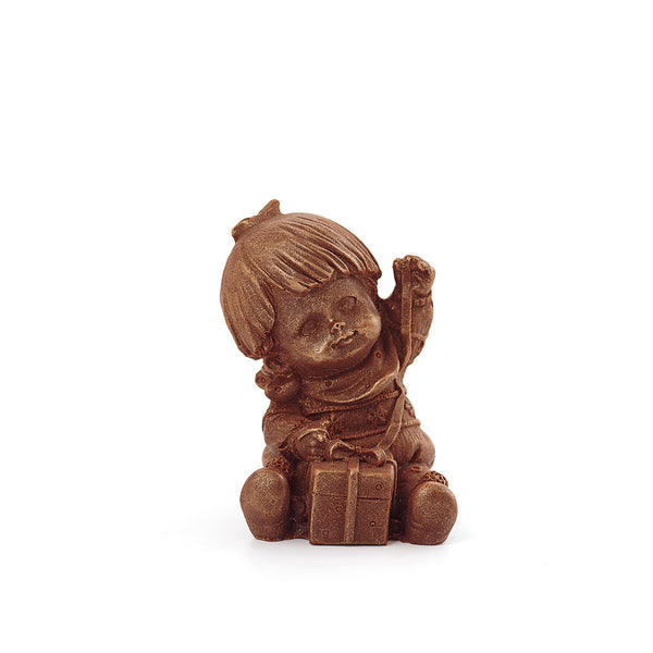 Boy With A Gift Box Chocolate Figure Toys NYC