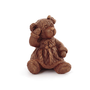 Girl Teddy bear Chocolate Figure