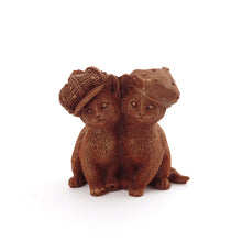 Load image into Gallery viewer, Сat berets Chocolate Figure