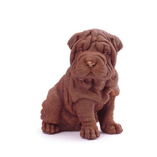 Load image into Gallery viewer, Shar-Pei Puppy Chocolate Figure Puppies New York