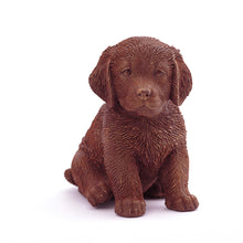 Load image into Gallery viewer, Retriever Puppy Chocolate Figure Puppies