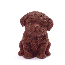 Load image into Gallery viewer, Shih Tzu Puppy Chocolate Figure Puppies NYC