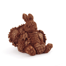 Load image into Gallery viewer, Plush Rabbit Chocolate Figure Animals