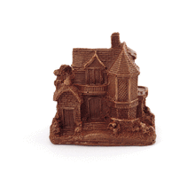 Load image into Gallery viewer, Lodge Building Chocolate Figure