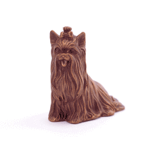 Load image into Gallery viewer, Yorki Dog Chocolate Figure Toys