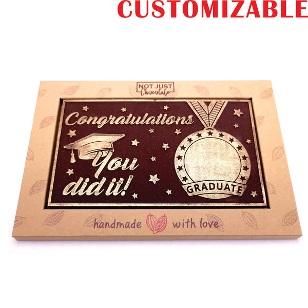 Congratulations! You did it!<br><small>5 oz chocolate bar</small>