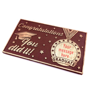Congratulations! You did it!<br><small>5 oz chocolate bar</small>
